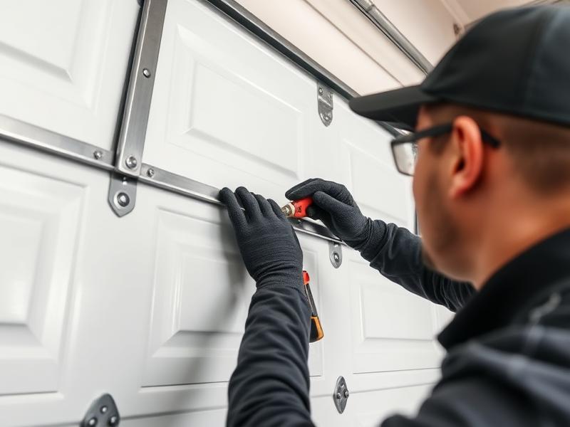 Professional installation service for garage doors